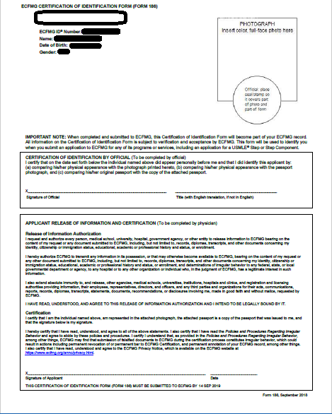 ECFMG Form 186 : Everything you need to know about Form 186 for IMGs ...